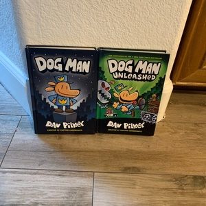 Dog Man Books #’s 1 and 2